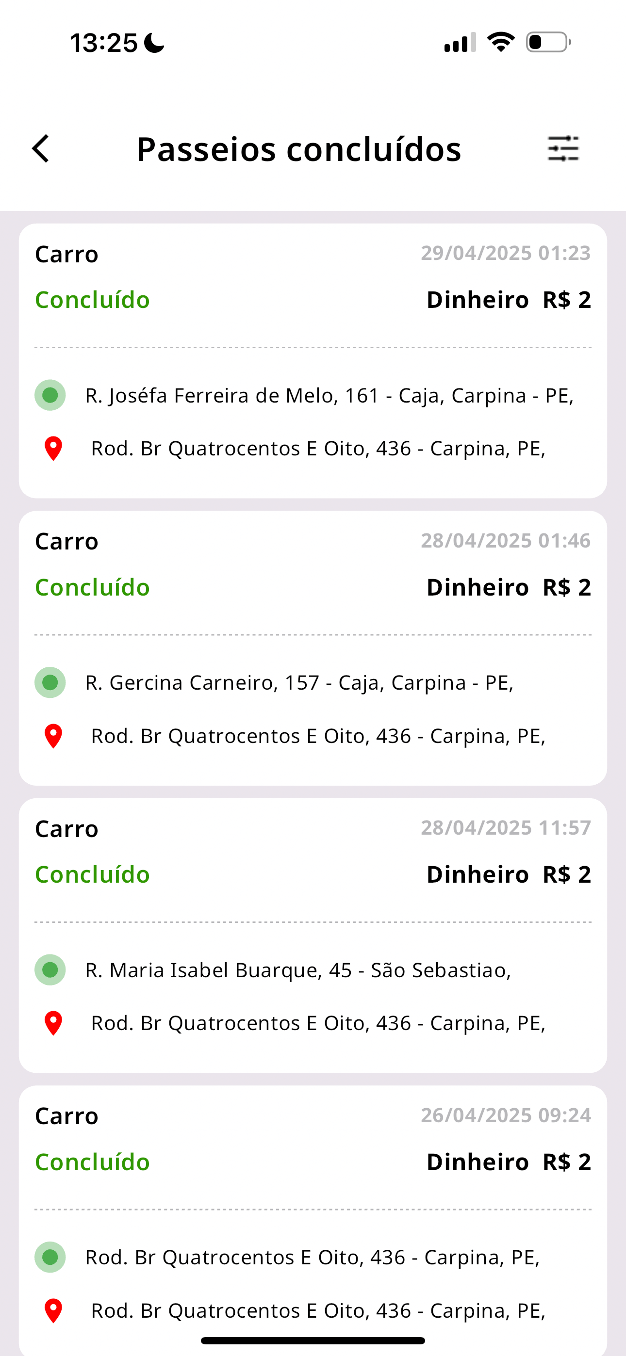 URB Drive Motorista