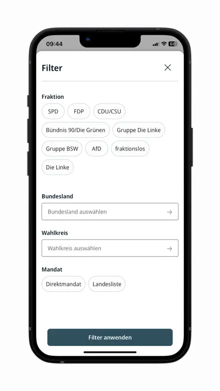 Deutscher Bundestag screenshot 6 of 8