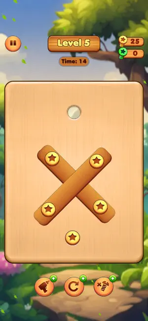 Wood Nuts And Bolts Puzzle screenshot 4