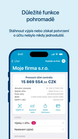 ČSOB CEB Mobile screenshot 4