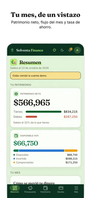 Solventa Finance screenshot 1