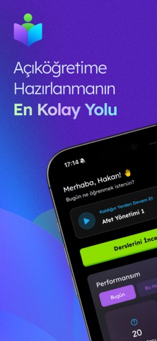 AÖF Plus: Çıkmış Sorular iPhone screenshot 1