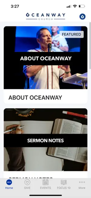 Oceanway Church screenshot 1