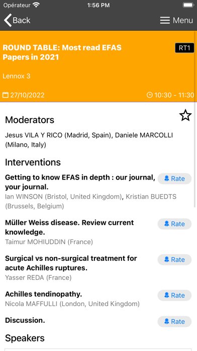 EFAS 2024 Screenshot