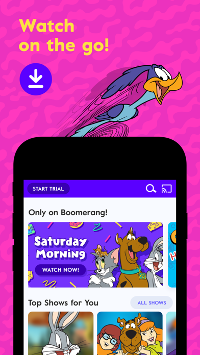 Boomerang - Cartoons & Movies Screenshot