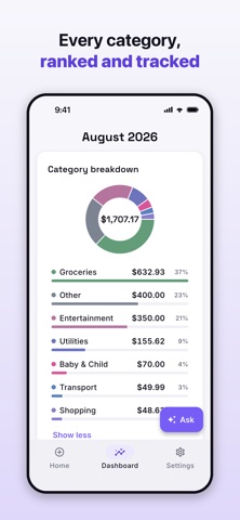 Spendtrail: Expense Tracker Screenshot 3 of 7