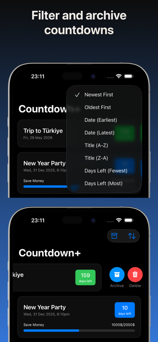 Countdown+ Reminder Screenshot 6 of 6