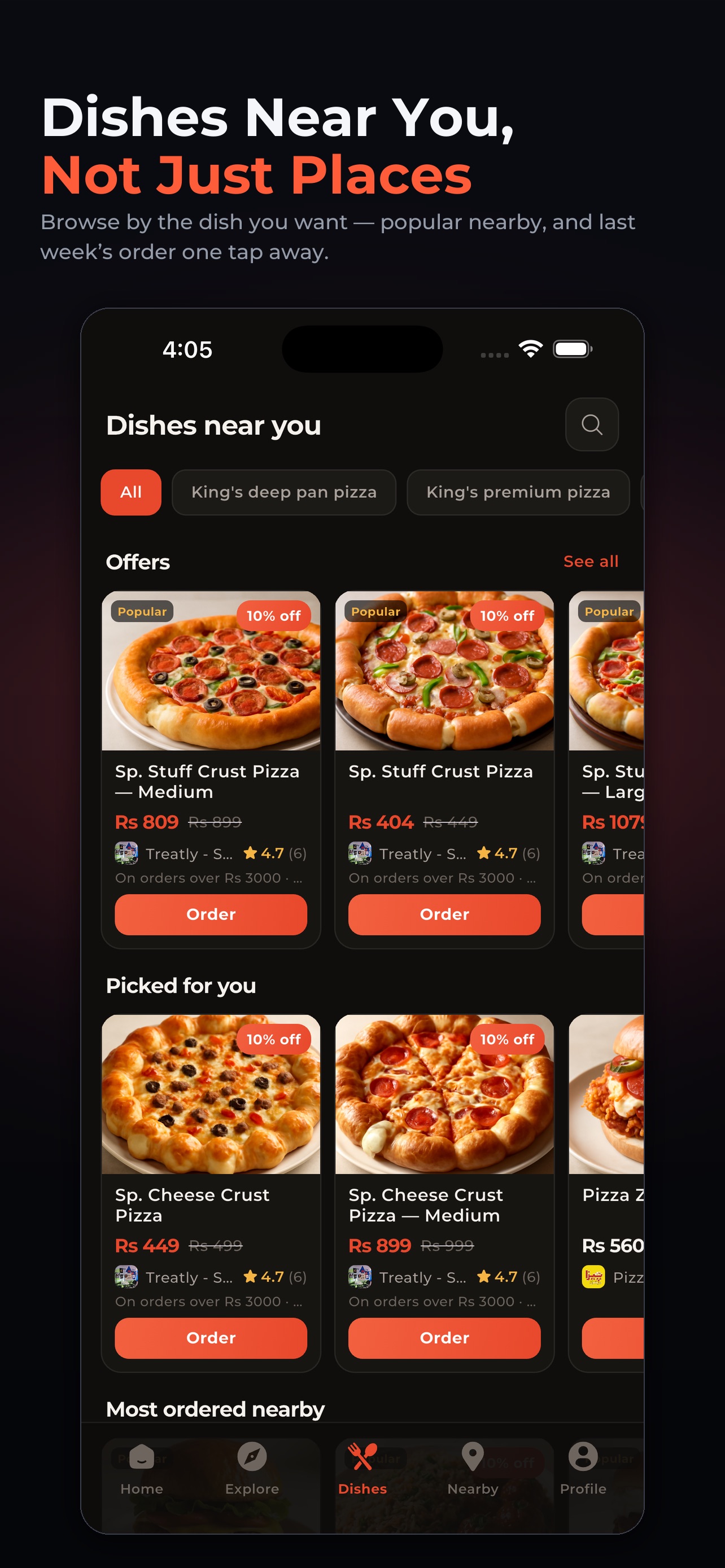 Screenshot 3 of Bitely — Watch. Order. Eat.