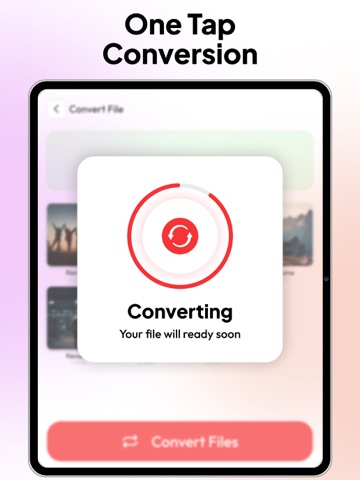 Image Converter : JPG to PDF iPad screenshot