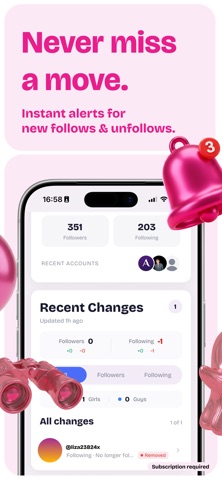 Peekd - Follower Tracker Screenshot 2 of 5