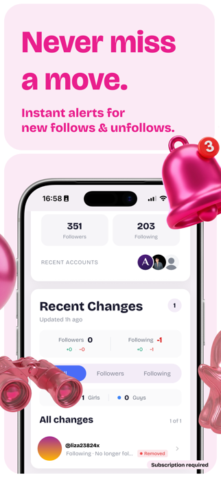 Peekd - Follower Tracker Screenshot 2 of 5