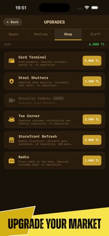 Uncle Grocer - Market Sim iPhone screenshot