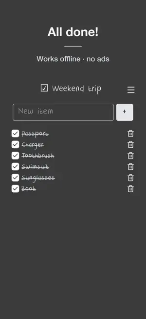 Listio: Shared Grocery List screenshot 4