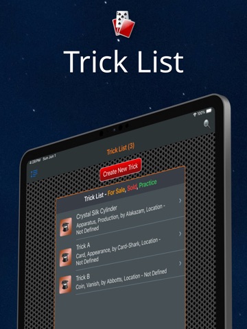 MagicWare for Magicians iPad screenshot