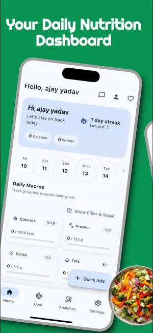 NutritionalAi screenshot 1