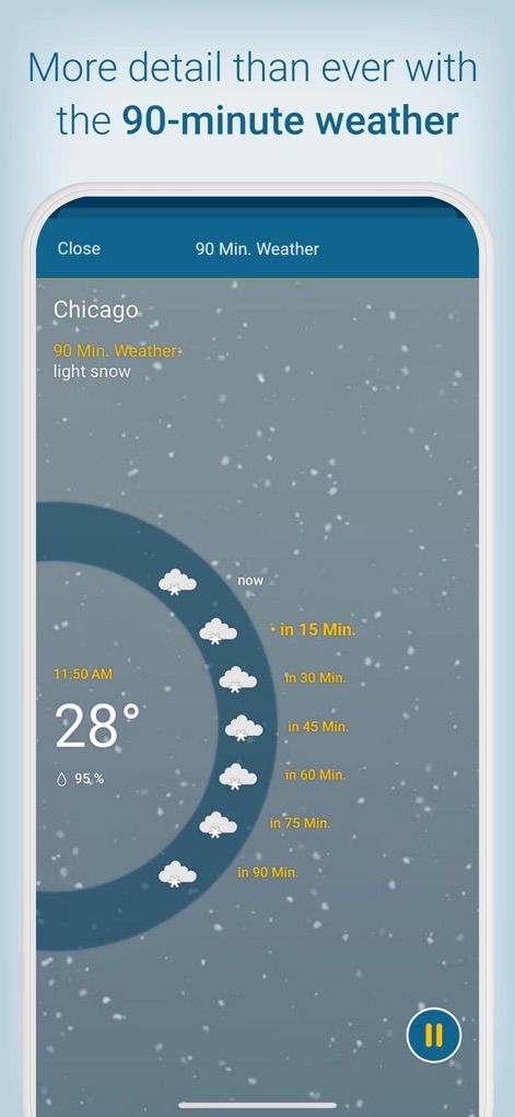 Weather & Radar - Precise 90-Minute Forecast