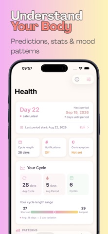 HerFlow - Period Tracker Screenshot 3 of 7