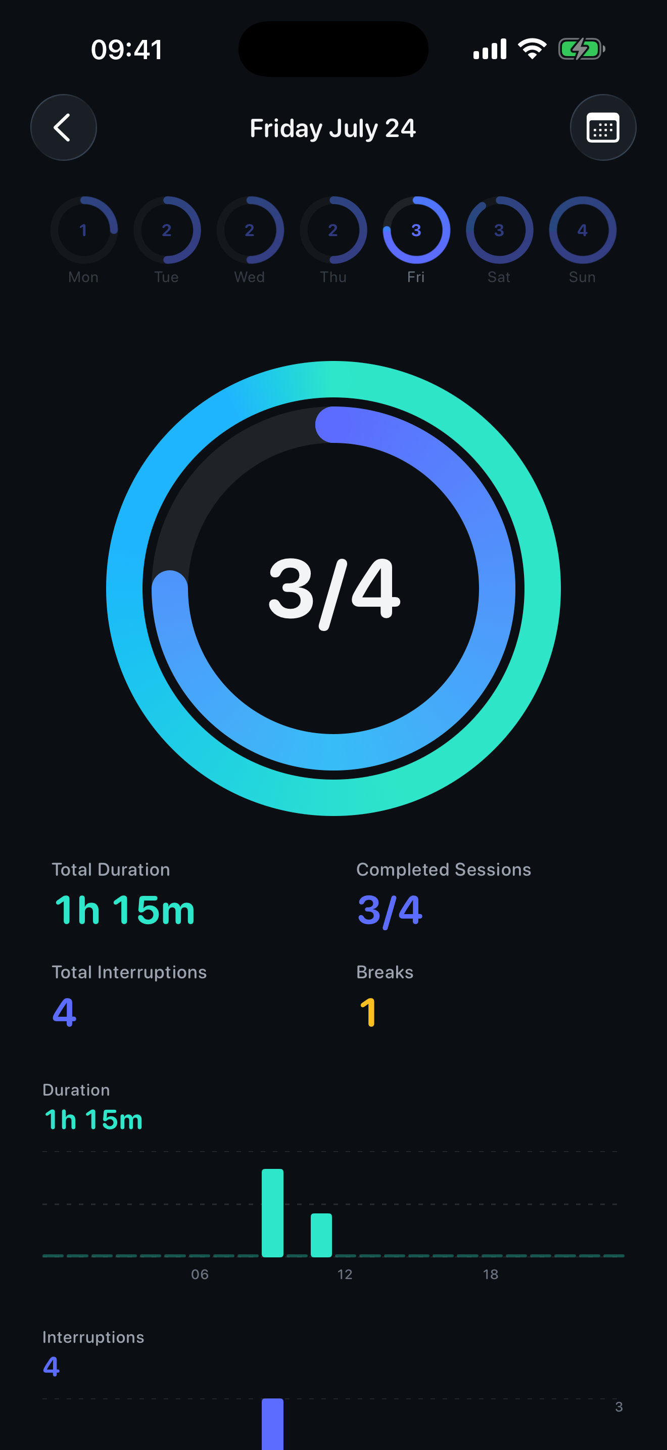 Deep: Focus Trainer & Timer screenshot 4