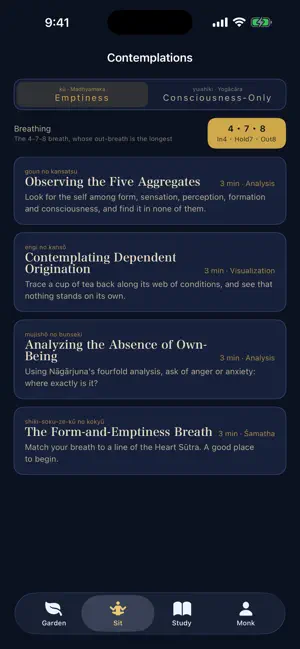 Araya: Buddhist Meditation screenshot 2