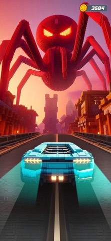 Car vs Blocky Monster 3Dのおすすめ画像3