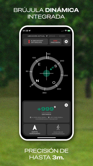 Screenshot #3 pour Azimuth+: Rastreo Coordenadas