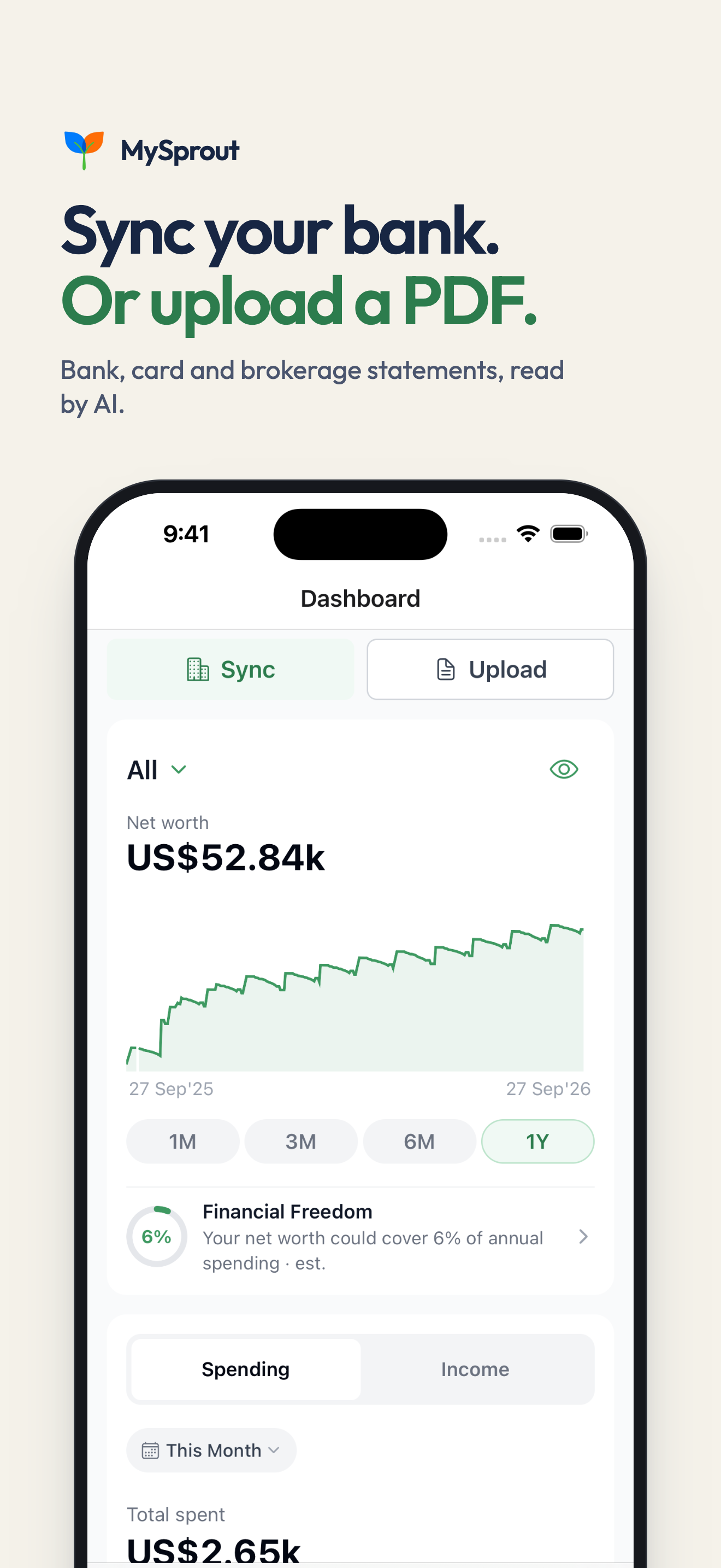 Expense Tracker: MySprout