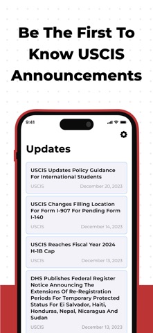 Case Tracker for USCIS 2025 screenshot