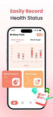 BP Diary Track Screenshot 1 of 5