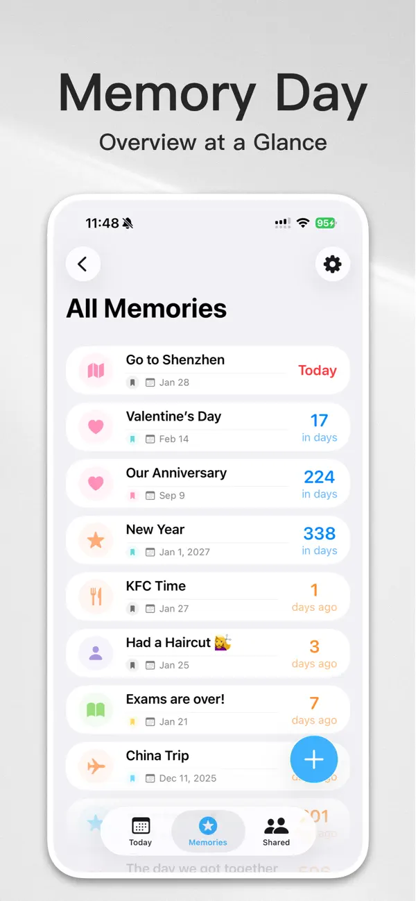 Star Memories - Countdown (iOS) — Price History & Similar | AppAgg
