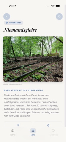 münster.moments Lieblingsorte screenshot
