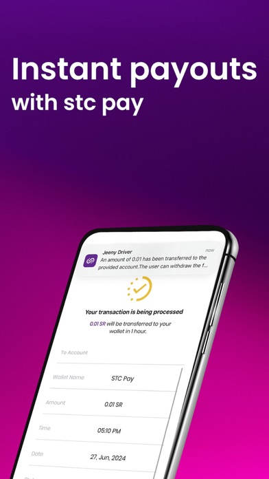 Jeeny - Drive and earn money Screenshot