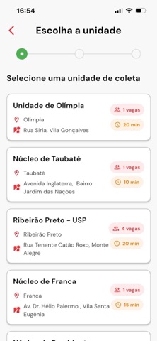 Meu HemocentroRP iPhone screenshot