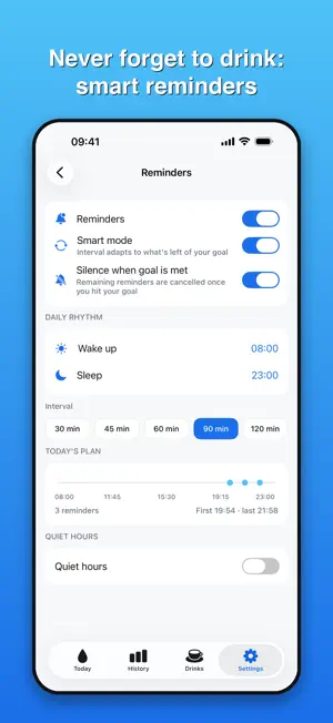 Water Tracker: Daily Log screenshot 2