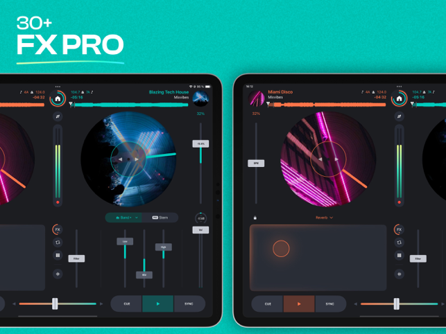 Cross DJ - Music Mixer App Screenshot