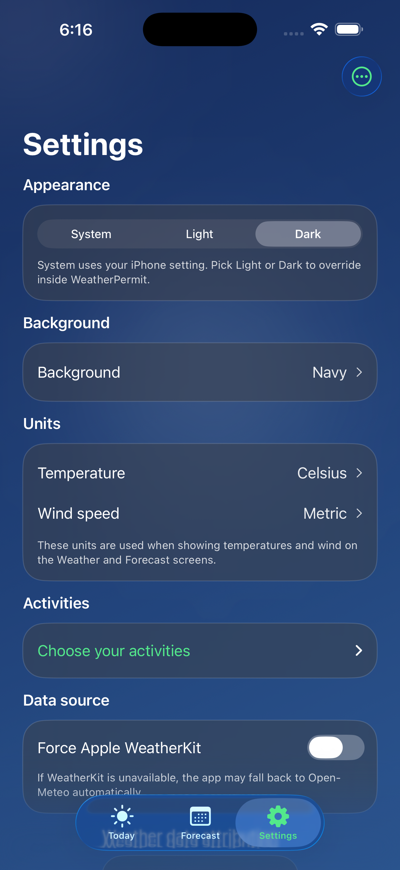 WeatherPermit screenshot 6