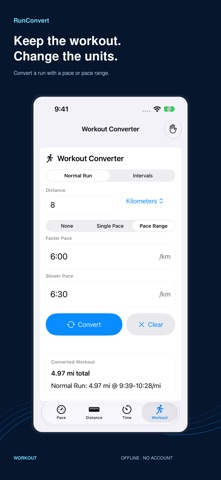 RunConvert: Pace Calculator screenshot 9