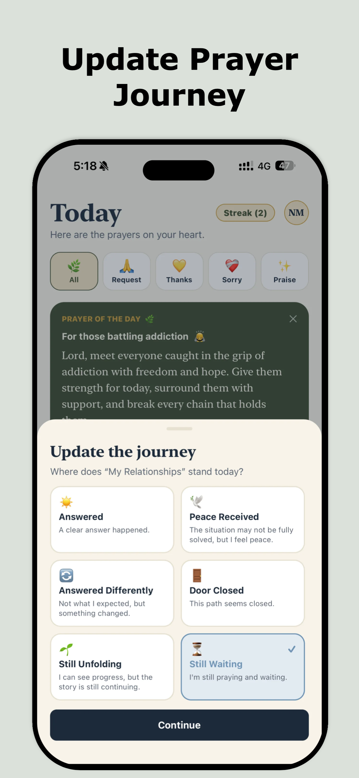 Answered: Prayer Journal screenshot 6