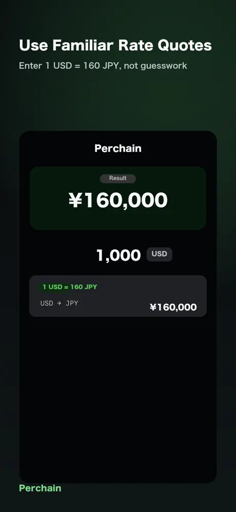 Perchain - Tax & FX Calc screenshot 2