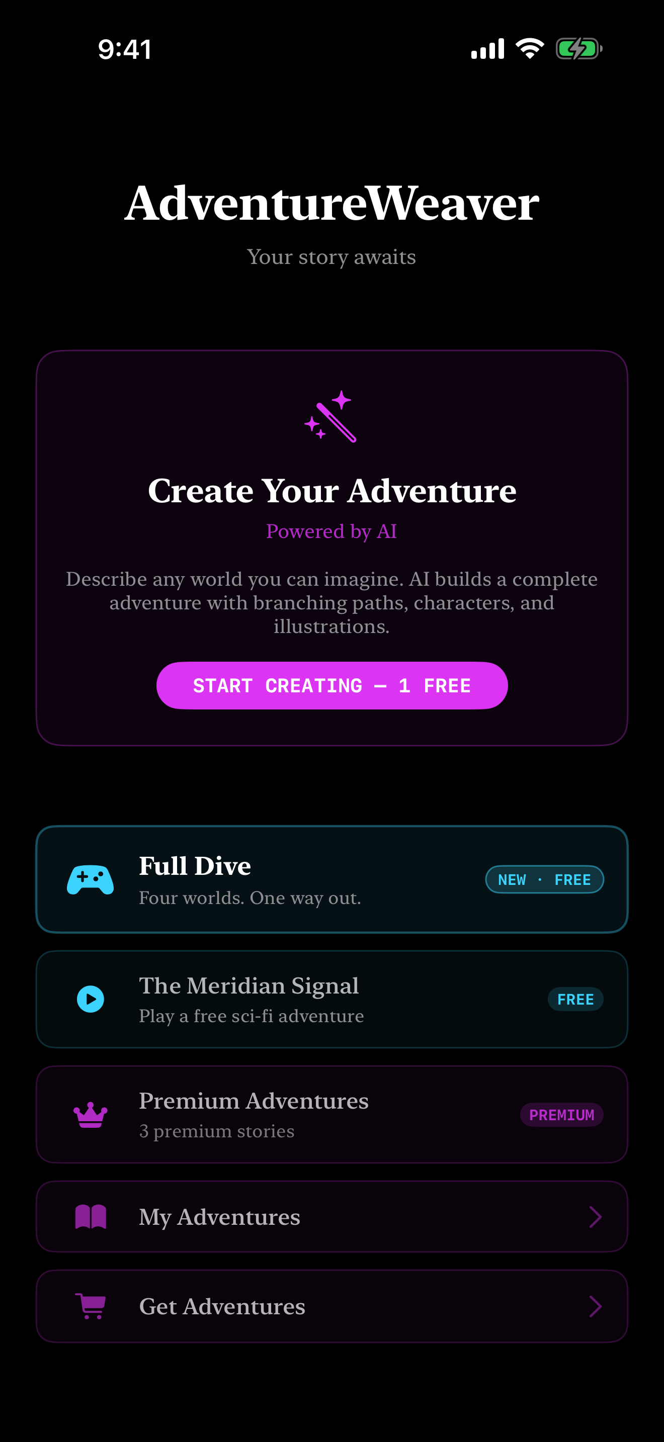 AdventureWeaver screenshot 3