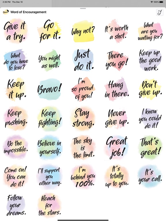 Screenshot #5 pour Best Encouraging Words