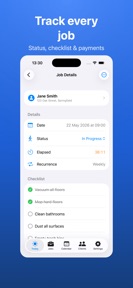 Clean Job Tracker screenshot