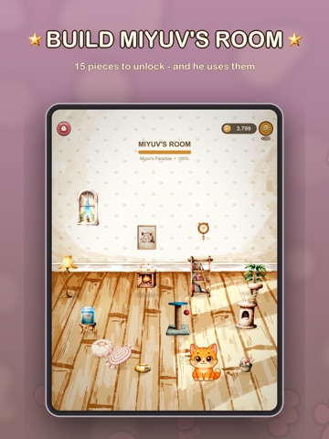 PurrBuddy: Cat Tile Match iPad screenshot