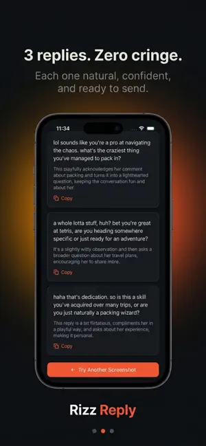 Rizz Reply screenshot 2