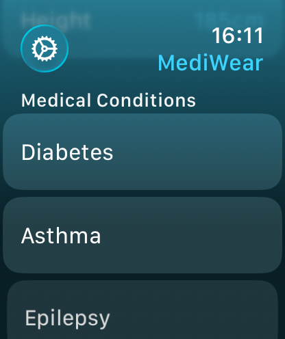 MediWear: Medical ID for Watch