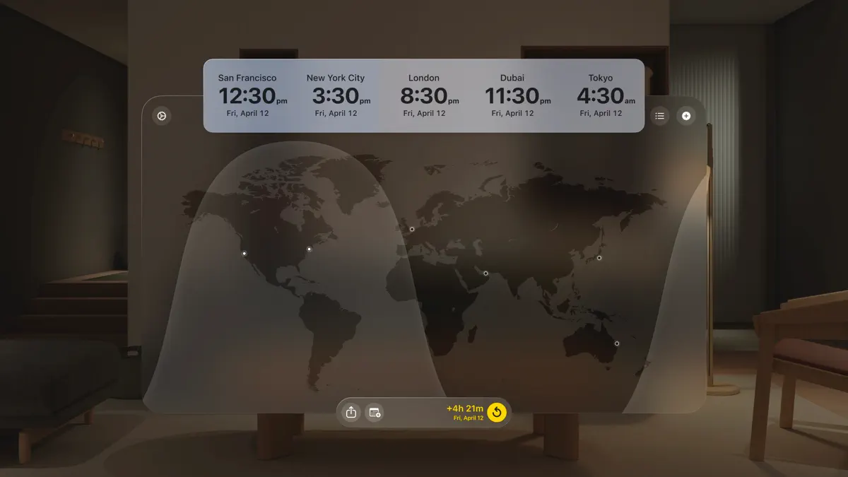 World Time Clock Master screenshot 2