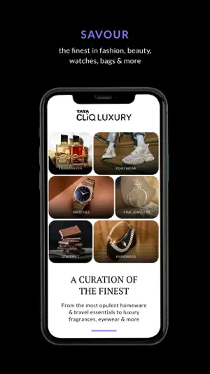 Tata CLiQ Luxury Shopping App screenshot 2