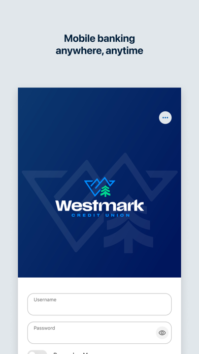 Westmark Credit Union Mobile Screenshot 1 of 4