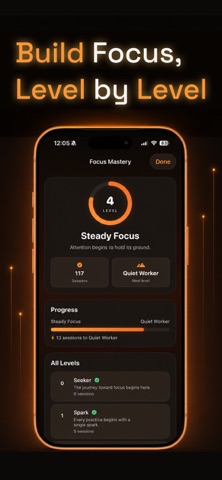 Burn Timer: Focus & Pomodoro Screenshot 4 of 5