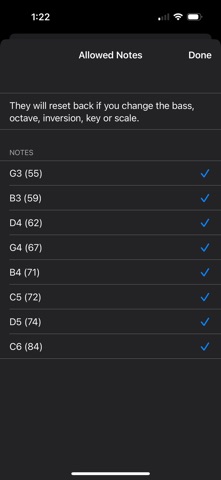 Harmonicc Chord Sequencer AUv3 screenshot