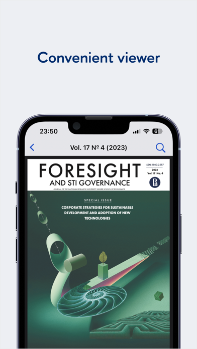 Foresight and STI Governance Screenshot